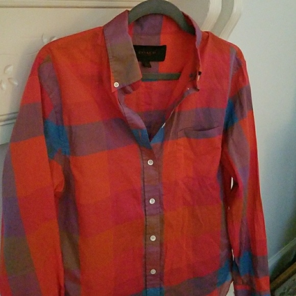 COACH button down - Picture 3 of 6
